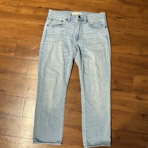 Madewell Straight Leg (Relaxed Fit) Flex Jeans